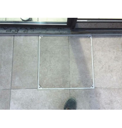 Waterdichte tegeldeksel voor aansluiting op een PVC-buis - Tube Pro Line - L&S