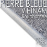 Margelle en Pierre Bleue du Vietnam - Bouchardee - Retombée - Bord arrondi 180° adouci