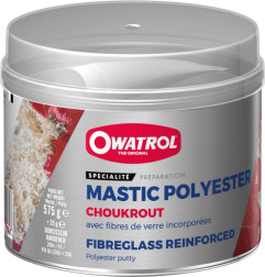 Choukrout - Glassfibre polyester cement - Owatrol