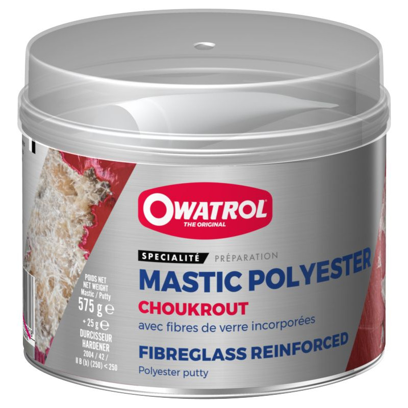 Choukrout - Glassfibre polyester cement - Owatrol