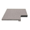 Chinese Granite coping - Light Gray - Flamed and Brushed - Dropout - Softened straight edge Chinese Granite coping - Light Gray - Flamed and Brushed - Dropout - Softened straight edge