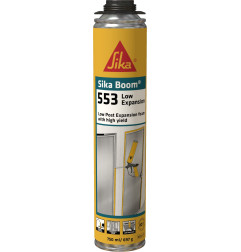 Sika Boom-553 Low Expansion - полиуретановая пена низкого расширения EC 1 PLUS - Sika