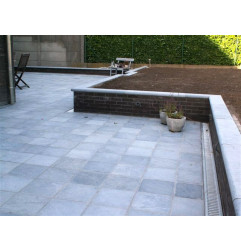 Pierre Bleue du Vietnam - Vieilli (tambouriné)