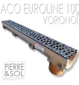 Canaletas de drenaje con rejilla estética - Euroline Voronoï - ACO