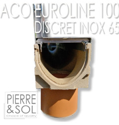 开槽通道 - Euroline Discret Inox - ACO