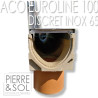 Slotted channel - Euroline 100 Discret 65 Inox - ACO Slotted channel - Euroline 100 Discret 65 Inox - ACO