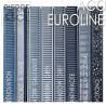 Calha de ranhura-EUROline 100 discreto 65 aço inoxidável-ACO