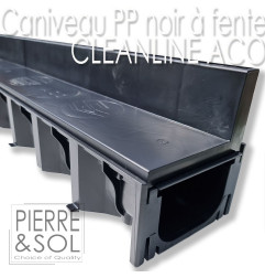 Slotted drainage channel - Cleanline - ACO