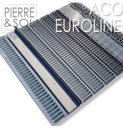 Caniveau à grille en inox - Euroline Inox - ACO