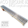 قناة تصريف شبكية من الفولاذ المقاوم للصدأ - Euroline Inox - ACO