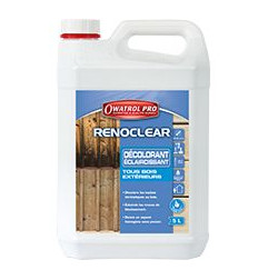 Renoclear - Blanqueador aclarador para todas las maderas de exterior - Owatrol