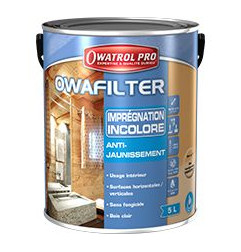 Owafilter - Imprégnation incolore anti-jaunissement - Owatrol