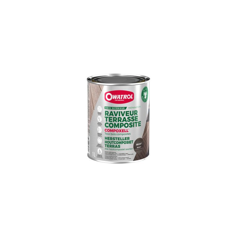 Compoxell - Brightener for composite wood decks - Owatrol Compoxell - Brightener for composite wood decks - Owatrol