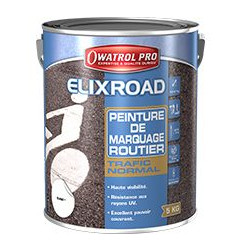 Elixroad - Vernice per marcatura con rivestimento bituminoso - Owatrol