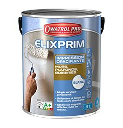 Elixprim - Dekkend printen voor wanden, plafonds en houtwerk - Owatrol