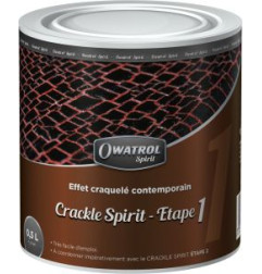 Crackle Spirit - Etape 1 - Effet craquelé contemporain - Owatrol
