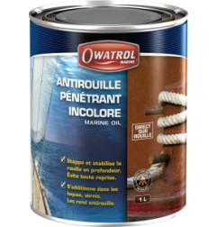 Marine Oil - Antirouille pénétrant incolore - Owatrol