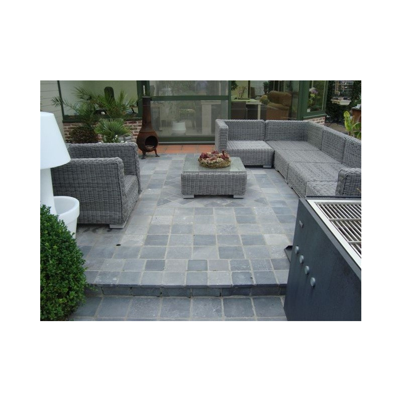 Summer Pierre blue of China - Tambourine (aged)