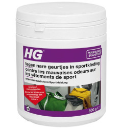 Contra maus odores em roupa desportiva 500 gr - HG