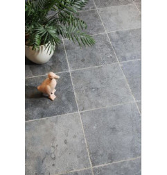 Réalisation Intérieure en Pierre Bleue de Chine - Antique