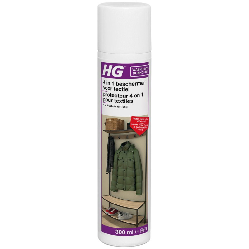 Protector textil 4 en 1 300 ml - HG