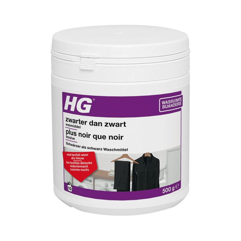 Schwarzer als schwarz Waschmittel 500 gr - HG