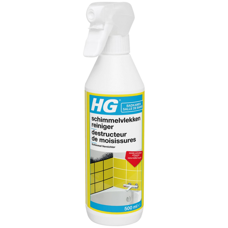 HG Limpiador de Moho, Spray Antimoho Eficaz, Elimina Manchas de