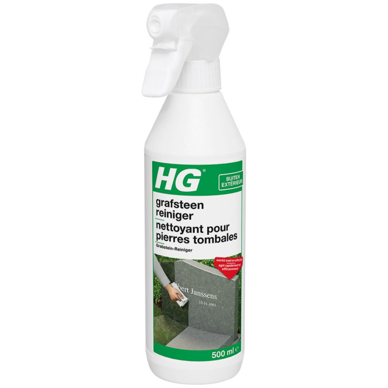 Limpiador de lápidas 500 ml - HG Limpiador de lápidas 500 ml - HG