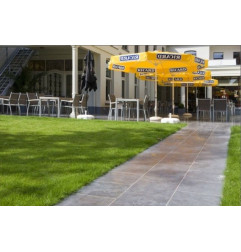 Terrasse en Pierre Bleue de Chine - Grésé