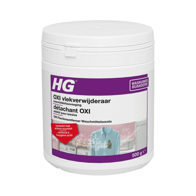 Additif détachant OXI pour lessive 500 gr - HG Additif détachant OXI pour lessive 500 gr - HG