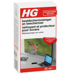 Nettoyant et protecteur pour écrans 22 ml - HG