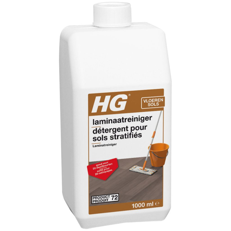 Limpiador para suelos laminados 1 L - n°72 - HG