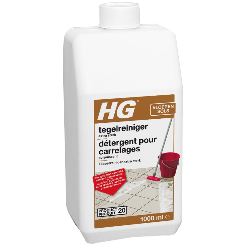 Powerful detergent for tiles 1 L - n°20 - HG