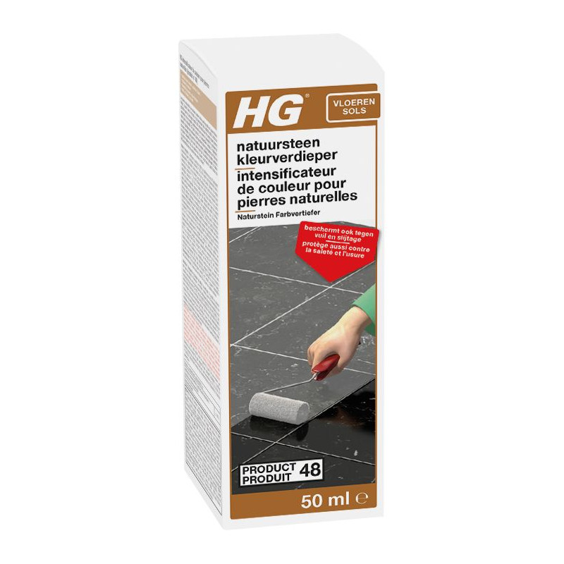 Intensificateur de couleur pour granit, pierre de taille et autres pierres naturelles - HG