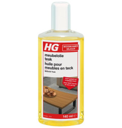 Nourishing oil for furniture in oak, mahogany and cherry 140 ml - HG