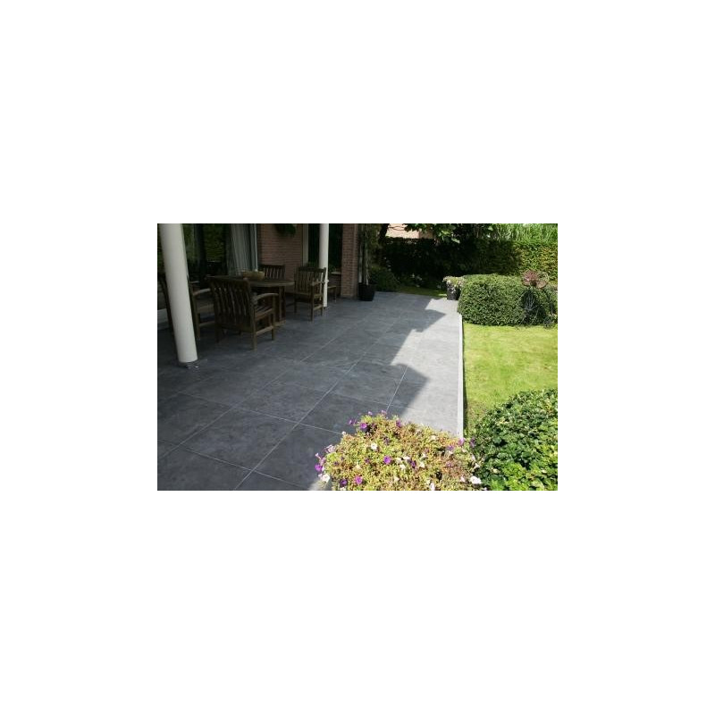 Terrasse en Pierre Bleue - Adouci Clair