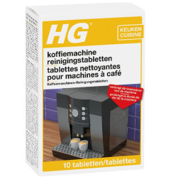 Universal cleaning tablets for coffee - HG machines