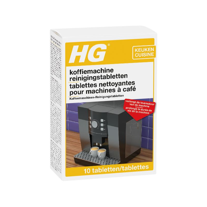 Universele reinigingstabletten voor koffiemachines - HG Universele reinigingstabletten voor koffiemachines - HG