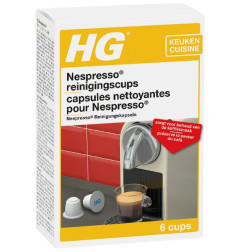 Capsules nettoyantes machines Nespresso - HG