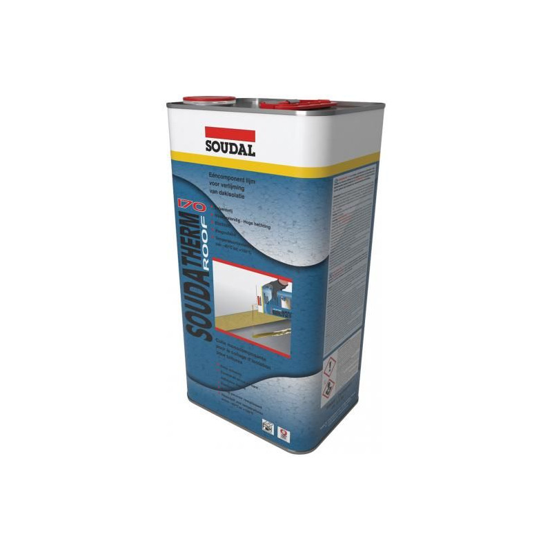 Soudatherm Roof 170 - PU 屋顶胶粘剂 EC 1 PLUS - Soudal