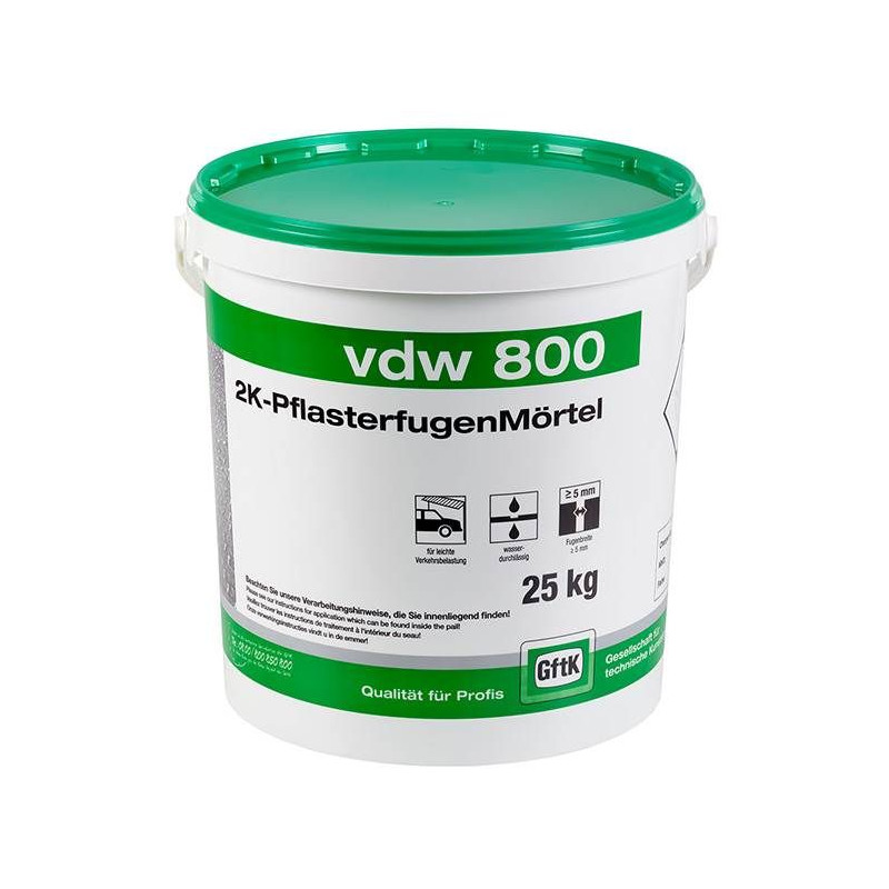 vdw 800 - 铺路石用尖头砂浆 - GftK