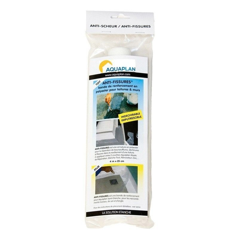 Anti-Fissures - Bande de renforcement polyester - Aquaplan Anti-Fissures - Bande de renforcement polyester - Aquaplan