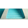 Lip of a swimming pool in stone Belgian Blue - Agripa