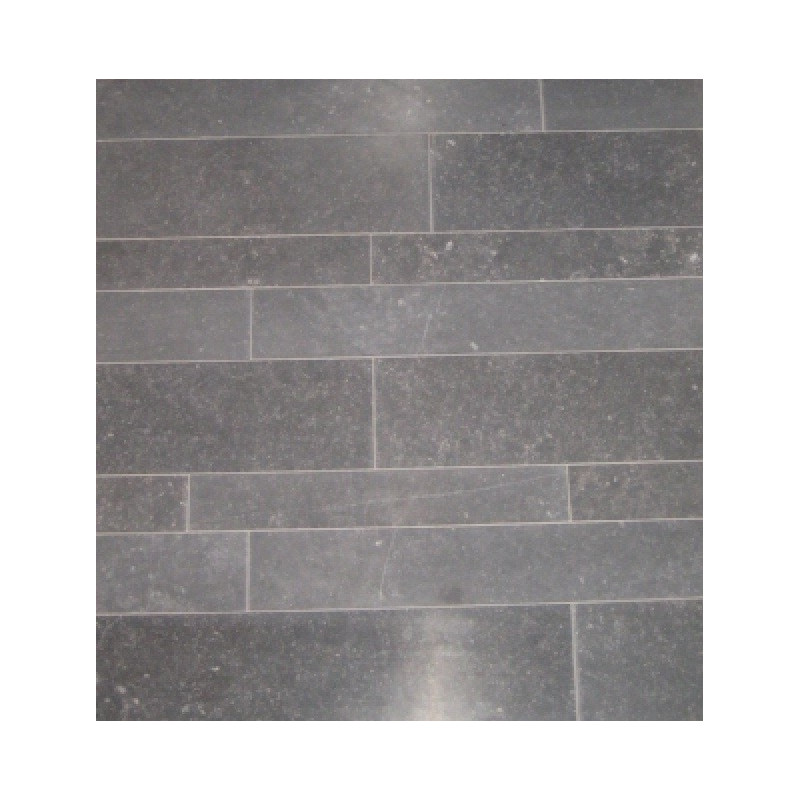 Realization using the strips of stone blue Belgian Natura blue Realization using the strips of stone blue Belgian Natura blue