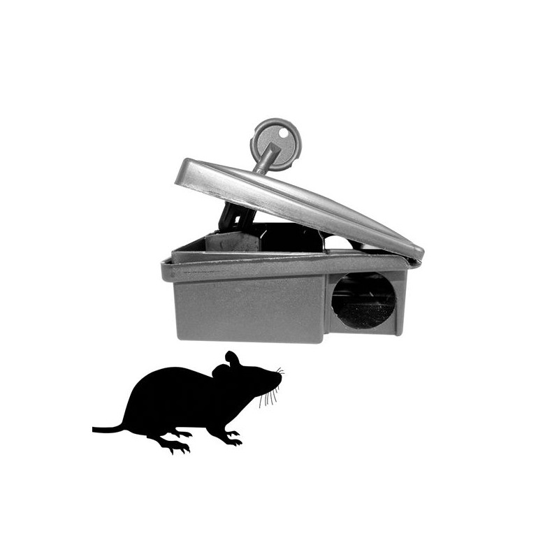 Counter mouse refillable bait box HGX