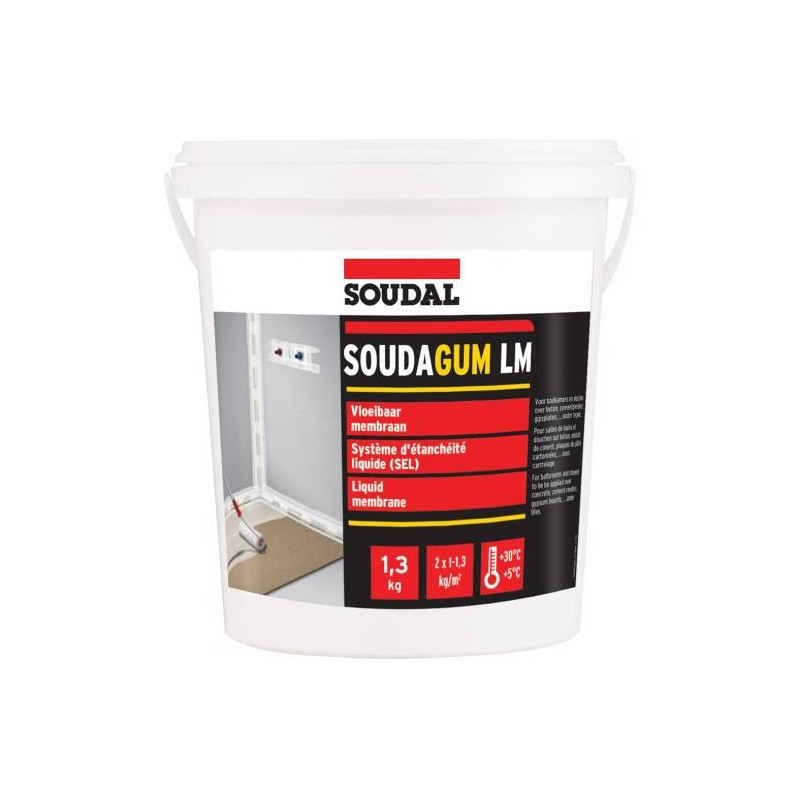 Soudagum LM - Гидроизоляционная мембрана - Soudal Soudagum LM - Гидроизоляционная мембрана - Soudal