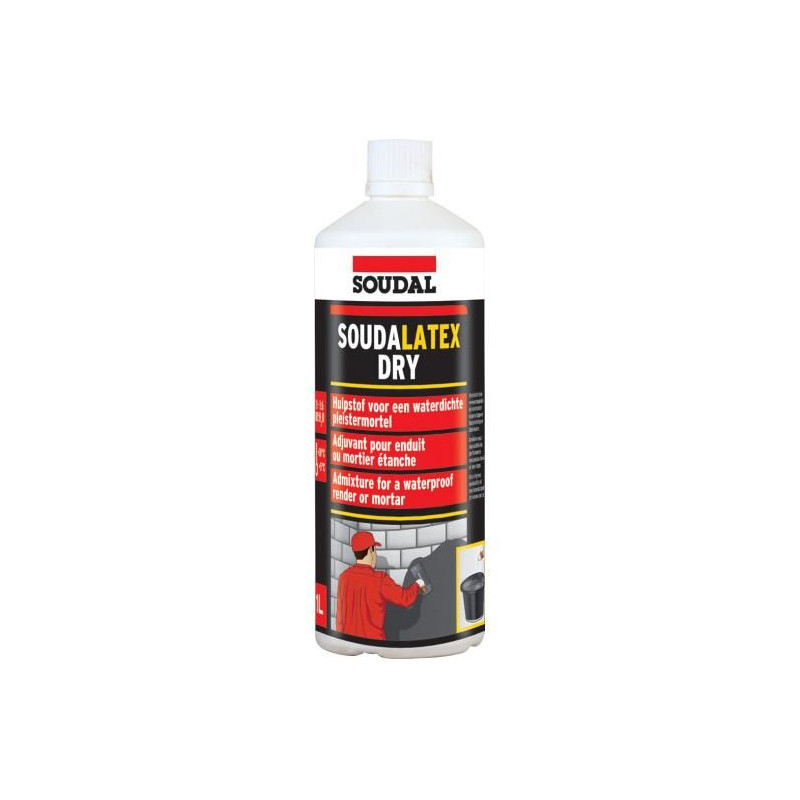 Soudalatex DRY - Aditivo para hormigón o mortero - Soudal Soudalatex DRY - Aditivo para hormigón o mortero - Soudal