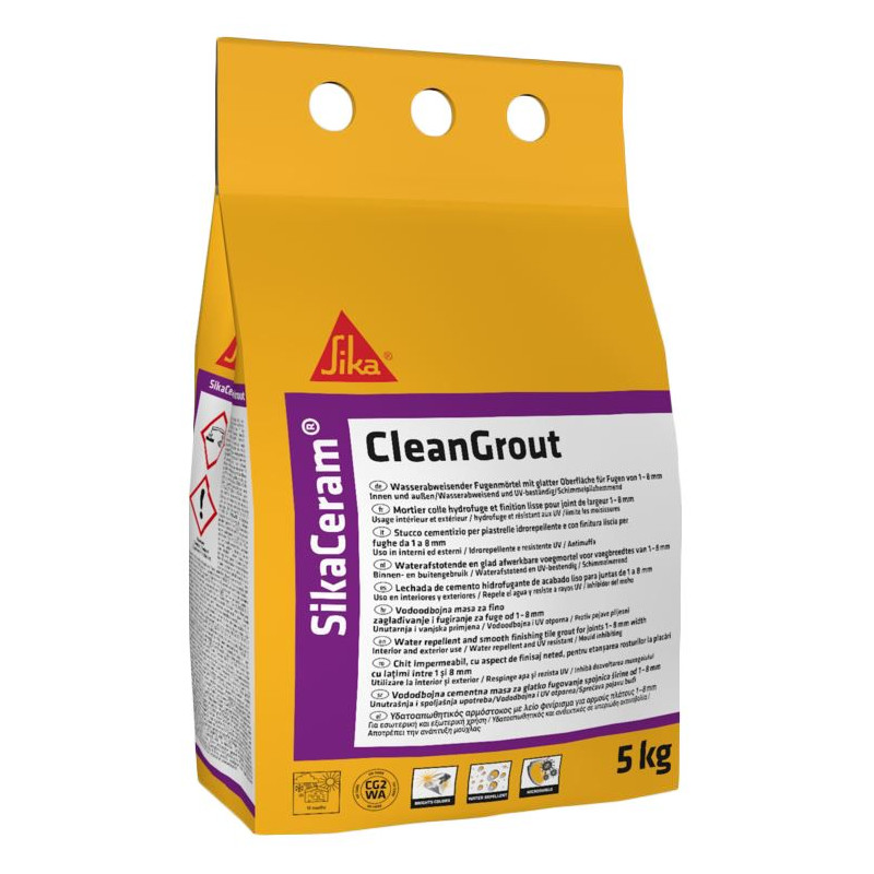 SikaCeram CleanGrout - Цементные кулисы для суставов от 1 до 8 мм - Sika
