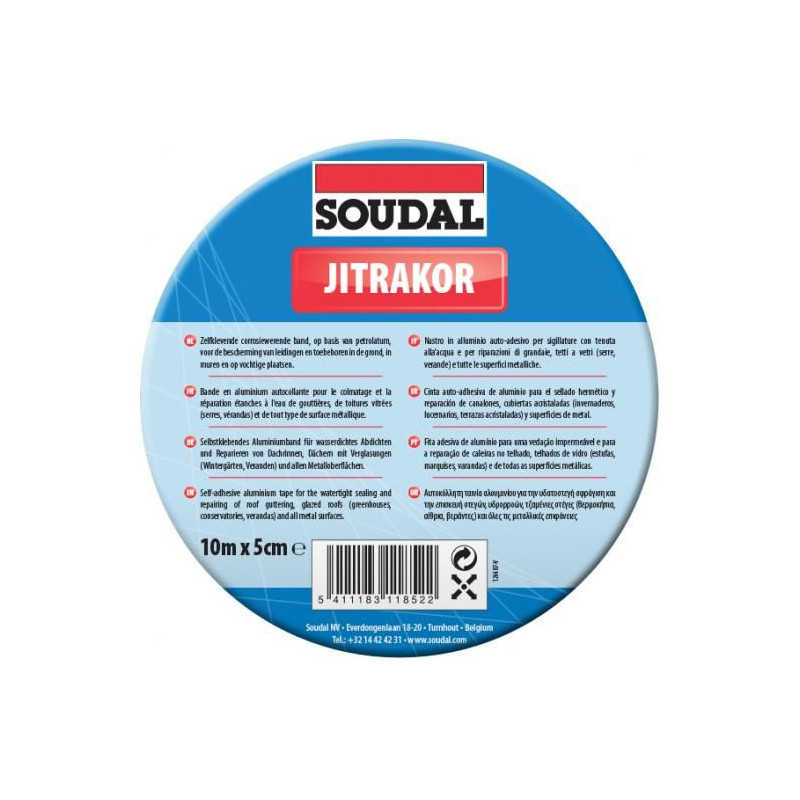 Jitrakor - Самоклеящаяся уплотнительная лента - Soudal Jitrakor - Самоклеящаяся уплотнительная лента - Soudal