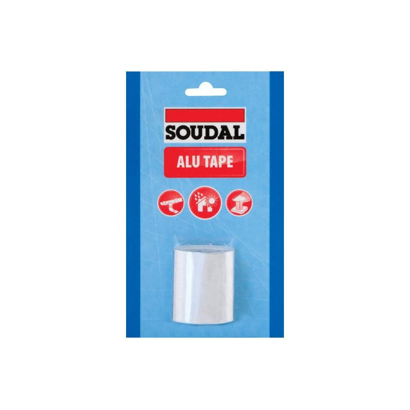 Alu Tape - Nastro di riparazione autoadesivo - Soudal Alu Tape - Nastro di riparazione autoadesivo - Soudal
